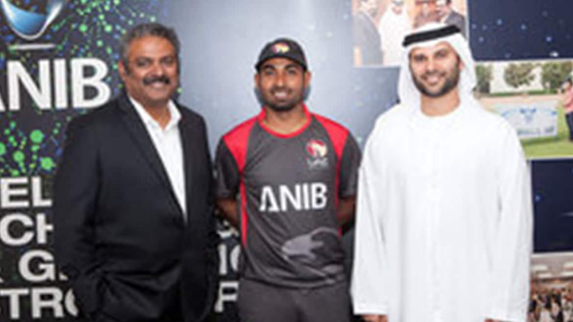 ANIB Appointed Official Sponsor of the UAE National Cricket Teams