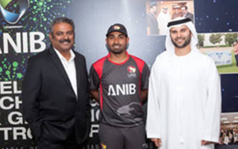 ANIB Appointed Official Sponsor of the UAE National Cricket Teams